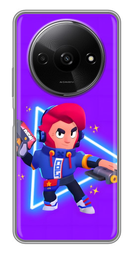Силиконовый чехол с изображением "Кольт в наушниках" для Xiaomi Redmi A3