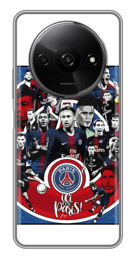 Силиконовый чехол с изображением "Команда PSG" для Xiaomi Redmi A3