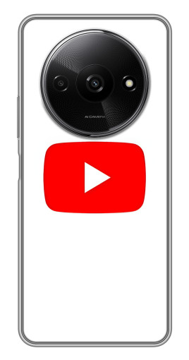 Чехол с картинкой "Красная кнопка" для Xiaomi Redmi A3