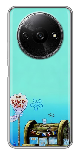 Силиконовый чехол с изображением "Krusty Krab" для Xiaomi Redmi A3