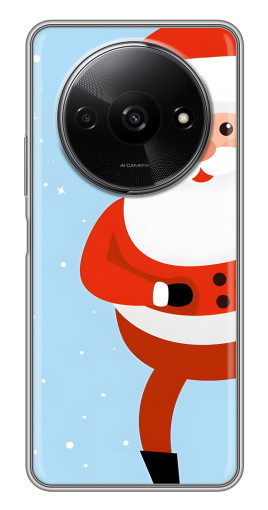 Чехол с картинкой "Крутой Дед Мороз" для Xiaomi Redmi A3