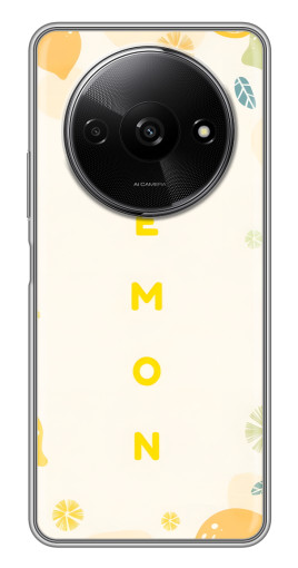Силиконовый чехол с изображением "Lemon" для Xiaomi Redmi A3