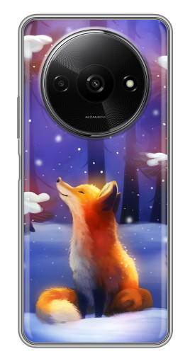 Чехол с печатью "Лисичка в лесу" для Xiaomi Redmi A3