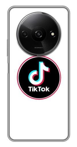 Чехол с картинкой "Лого Тик Ток" для Xiaomi Redmi A3