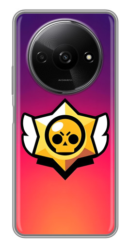 Чехол с принтом "Логотип Brawl Stars" для Xiaomi Redmi A3