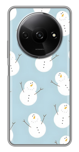 Чехол с картинкой "Маленькие снеговики" для Xiaomi Redmi A3