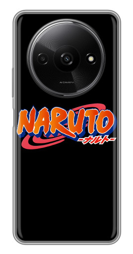 Силиконовый чехол с изображением "Надпись Naruto" для Xiaomi Redmi A3