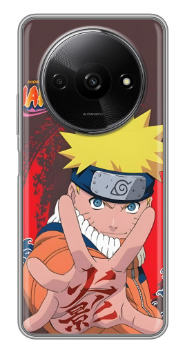 Чехол с принтом "Naruto атакует" для Xiaomi Redmi A3