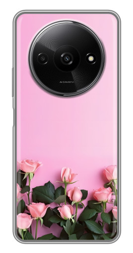 Силиконовый чехол с изображением "Нежные розы" для Xiaomi Redmi A3