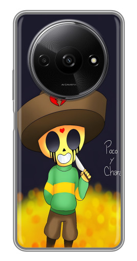 Силиконовый чехол с изображением "Poco y Chara" для Xiaomi Redmi A3