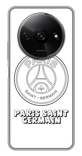 Чехол с печатью "PSG логотип" для Xiaomi Redmi A3
