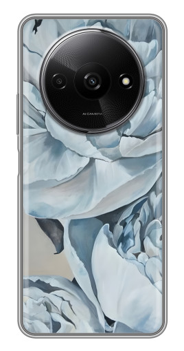 Чехол с принтом "Рисунок пионы" для Xiaomi Redmi A3