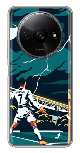 Силиконовый чехол с изображением "Ronaldo празднование" для Xiaomi Redmi A3