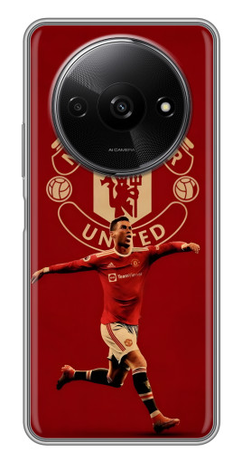 Чехол с картинкой "Ronaldo в МЮ" для Xiaomi Redmi A3