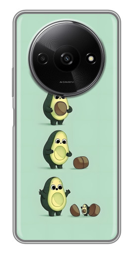 Чехол с печатью "Рождение авокадо" для Xiaomi Redmi A3