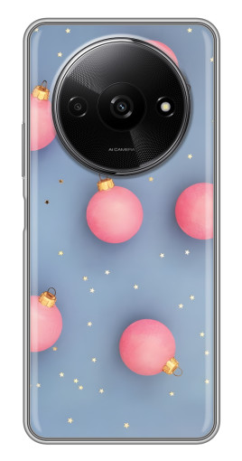 Силиконовый чехол с изображением "Розовые шары" для Xiaomi Redmi A3