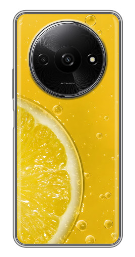 Силиконовый чехол с изображением "Сочный лимон" для Xiaomi Redmi A3