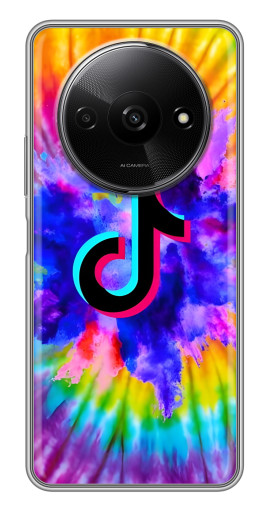 Чехол с картинкой "TikTok в красках" для Xiaomi Redmi A3