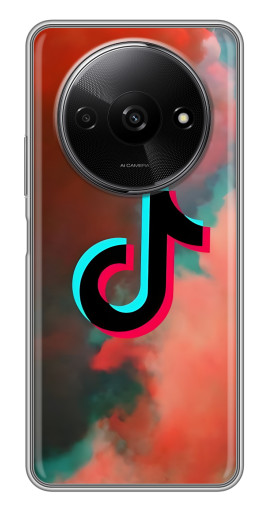 Чехол с картинкой "ТикТок в тучах" для Xiaomi Redmi A3