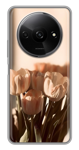 Чехол с картинкой "Тюльпаны на солнце" для Xiaomi Redmi A3