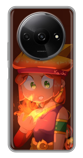Чехол с печатью "Удивлённая Амбер" для Xiaomi Redmi A3