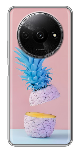 Силиконовый чехол с изображением "Яркий ананас" для Xiaomi Redmi A3
