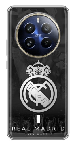 Силиконовый чехол с изображением "Эмблема Реала" для Realme 12 Pro Plus