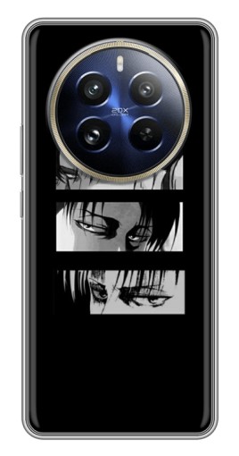 Чехол с принтом "Глаза Аккермана" для Realme 12 Pro Plus