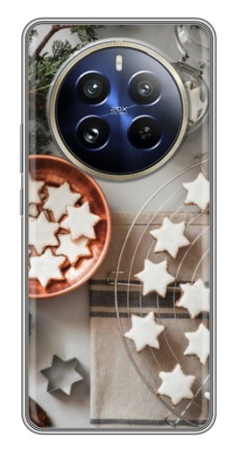 Чехол с принтом "Имбирные звездочки" для Realme 12 Pro Plus
