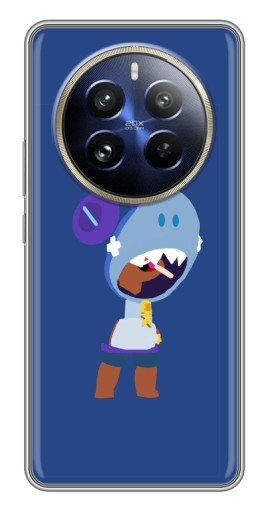 Силиконовый чехол с изображением "Леон с конфетой" для Realme 12 Pro Plus