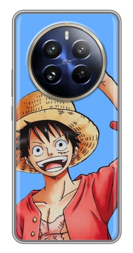 Чехол с принтом "Молодой Манки де Луффи" для Realme 12 Pro Plus