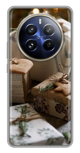 Чехол с картинкой "Нежные подарки" для Realme 12 Pro Plus