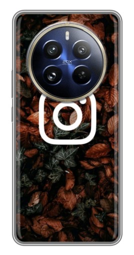 Силиконовый чехол с изображением "Осенний Инстаграм" для Realme 12 Pro Plus