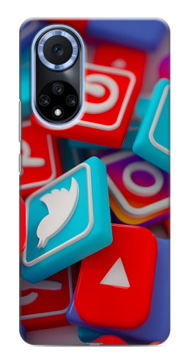 Чехол с печатью "3Д эффект" для Huawei Nova 9 SE