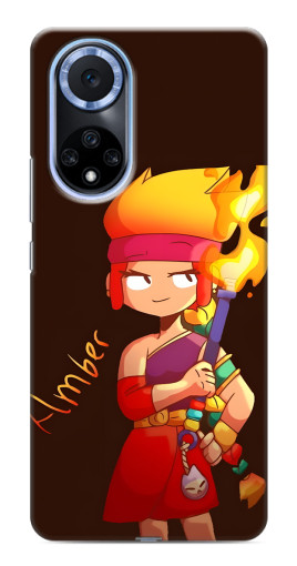 Чехол с принтом "Amber с факелом" для Huawei Nova 9 SE