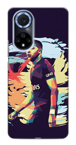 Силиконовый чехол с изображением "ART Mbappe" для Huawei Nova 9 SE
