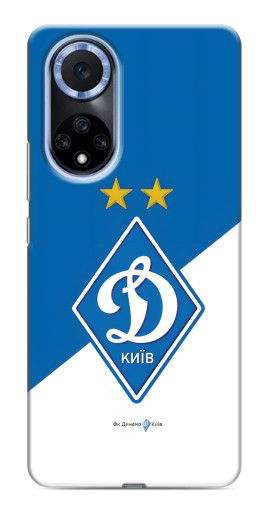 Чехол с принтом "Бело-синий Динамо" для Huawei Nova 9 SE