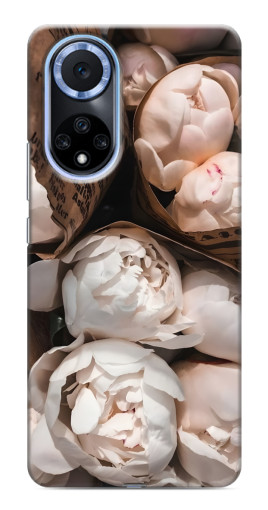 Чехол с картинкой "Букет пионов" для Huawei Nova 9 SE