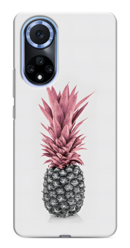 Силиконовый чехол с изображением "Чёрно-белый ананас" для Huawei Nova 9 SE