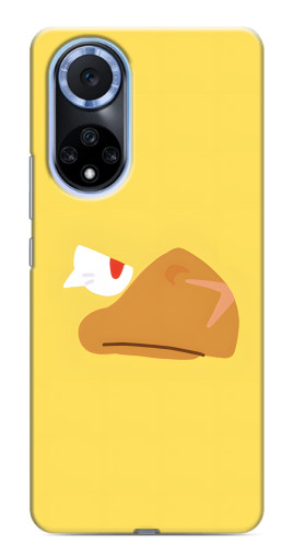 Силиконовый чехол с изображением "Gold Crow" для Huawei Nova 9 SE