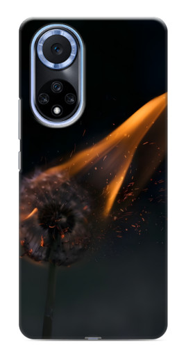 Чехол с картинкой "Горящий одуванчик" для Huawei Nova 9 SE