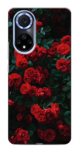 Чехол с картинкой "Красные розы" для Huawei Nova 9 SE