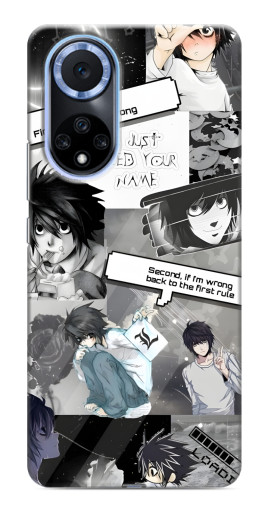 Чехол с печатью "L - Death note" для Huawei Nova 9 SE