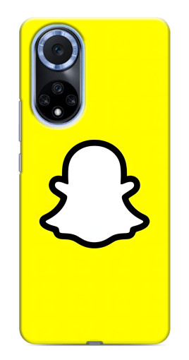 Чехол с картинкой "Лого Snapchat" для Huawei Nova 9 SE