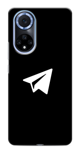 Чехол с печатью "Лого Телеграм" для Huawei Nova 9 SE