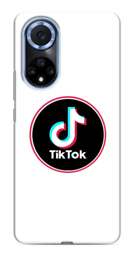 Чехол с картинкой "Лого Тик Ток" для Huawei Nova 9 SE