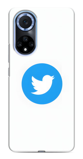 Чехол с печатью "Лого Твиттера" для Huawei Nova 9 SE