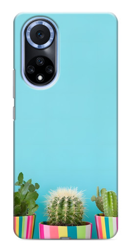 Силиконовый чехол с изображением "Маленькие кактусы" для Huawei Nova 9 SE