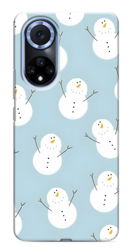 Силиконовый чехол с изображением "Маленькие снеговики" для Huawei Nova 9 SE