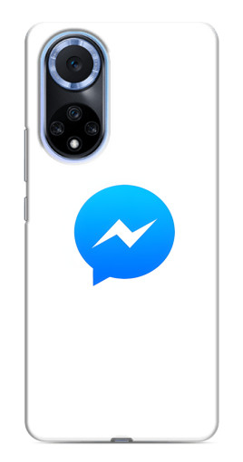 Силиконовый чехол с изображением "messenger logo" для Huawei Nova 9 SE